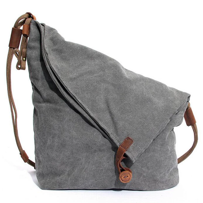

New Arrival Canvas Shoulder Bags for Women 2018 Famous Brands Designer Horse Leather Crossbody Grey Large Bags Bolsa Feminina