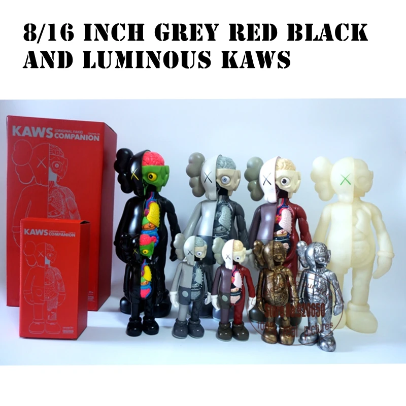 

16 inch Kaws Original Fake Kaws Dissected companion with retail box kaws factory product 100% real picture