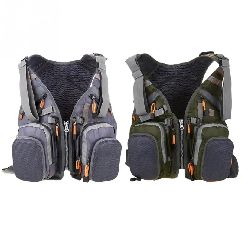 Outdoor Sport Fishing Life Vest Men Breathable Swimming life Vest