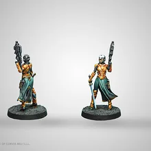 [Loong Way миниатюры] Corvus Belli Бесконечность 0607 Императорский агент фазан ранг 32 мм Металл Миниатюрный