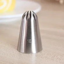 1E большой размер глазурь советы крем из нержавеющей стали печенье трубопровод насадка кондитерский инструмент кондитерские инструменты для приготовления тортов декоратор для десерта