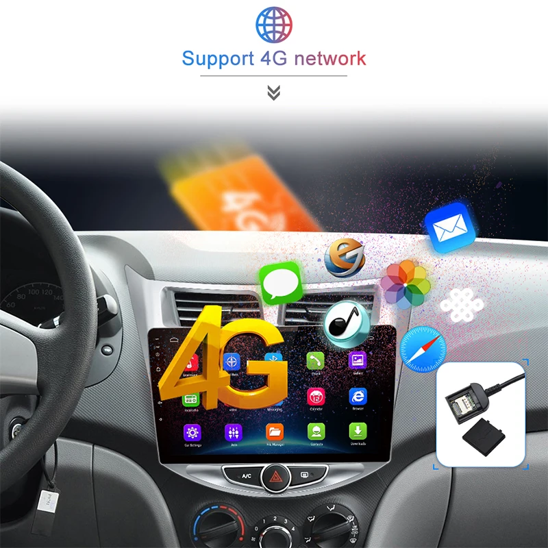 Junsun 2G + 32G Android 8 1 для hyundai Solaris Verna Accent i25 Авто 2din Автомагнитола стерео плеер Bluetooth gps
