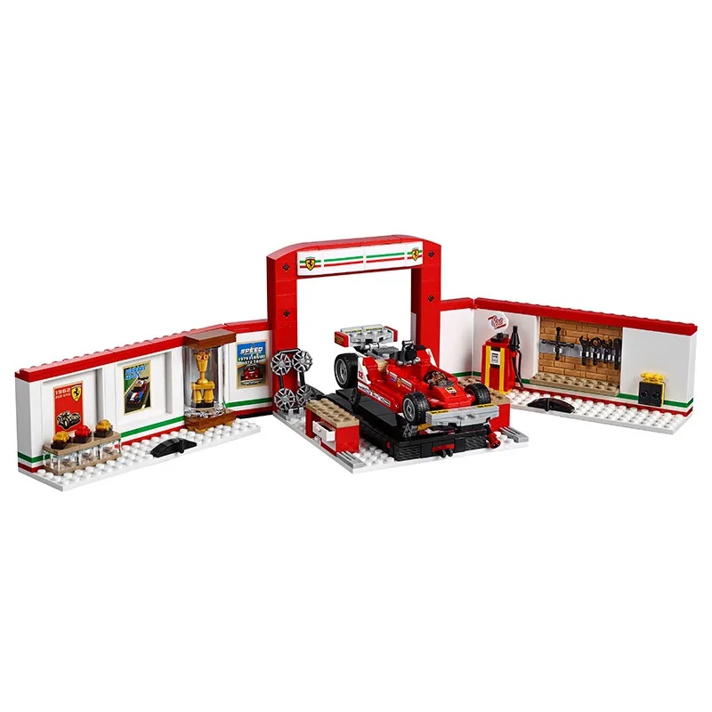 

Technic New Super Race Toys Speed Ultimate Garage Maintenance Station Building Blocks Bricks Compatible With Legoings 75889