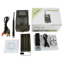 12MP электронная почта MMS GSM 1080 P ночное видение охотничья ловушка HC300M дикая охотничья камера Trail камера дикой природы камера