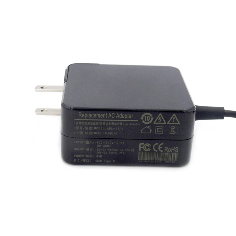 Универсальный 29W 45W 20V 2.25A USB 3 1 Type C адаптер питания зарядное устройство для Macbook Mac