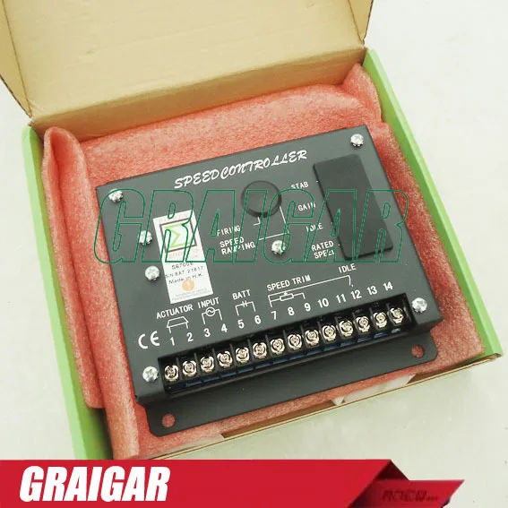 

Speed Governor Controller S6700E Generator Speed Controller