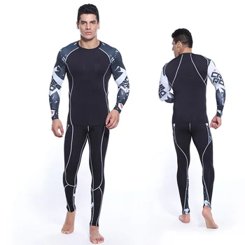 

Winter Thermal Underwear Men > Base layer Thermal Men Workout Clothes Set > Long johns Winter Thermal underwear Sport suit 4XL