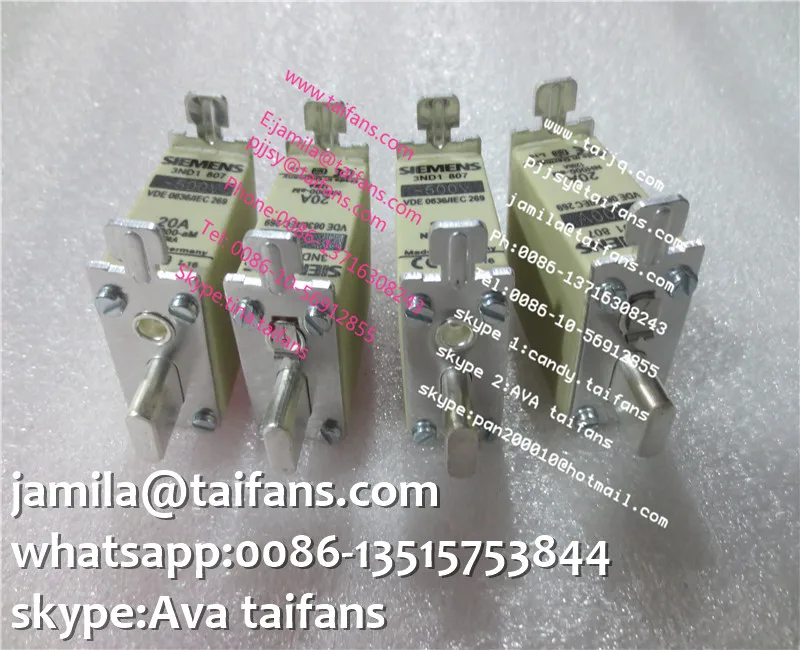 Новый предохранитель 3ND1801 3ND1803 3ND1805 3ND1807 3ND1810 3ND1812 3ND1814 3ND1817 3ND1820 3ND1822 3ND1824 |