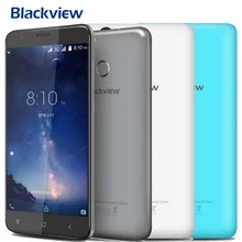 Оригинал Blackview E7S 5.5 дюймов IPS Экран Смартфон ОЗУ 2 ГБ ROM 16 ГБ Android 6.0 MTK6580 Quad Core 1.3 ГГц Dual SIM 8MP Камера
