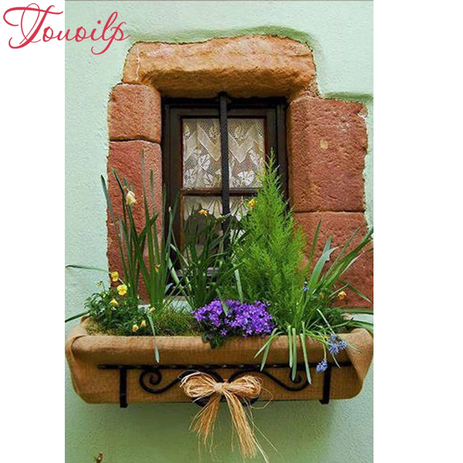 Green Door Family Decoration Diamond Embroidery 5d Diy Full Square&ampround Mosaic Picture Rhinestone Painting | Дом и сад