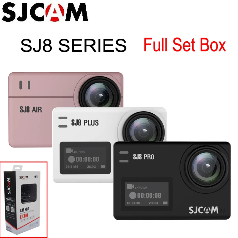 Экшн камера SJCAM SJ8 Pro 4K 60 кадров/с Wi Fi|Экшн-камеры| |