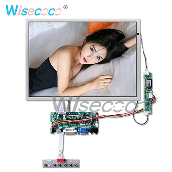 

15 inch original display HDMI 1024 * 768 with 20 pin LVDS dvi hdmi control driver board for tablet laptops