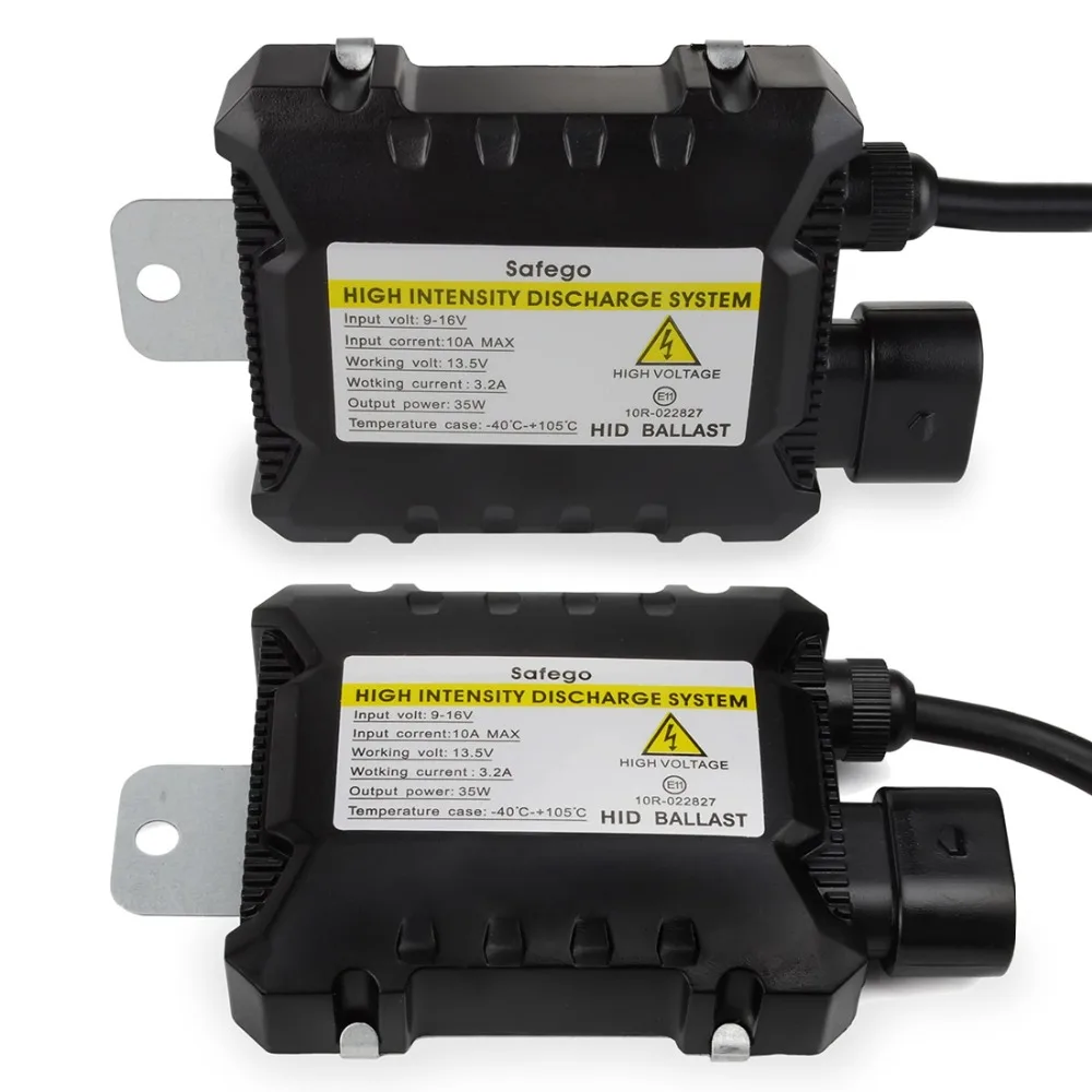 Buy Safego 2X 12V xenon HID ballast 35W Digital slim