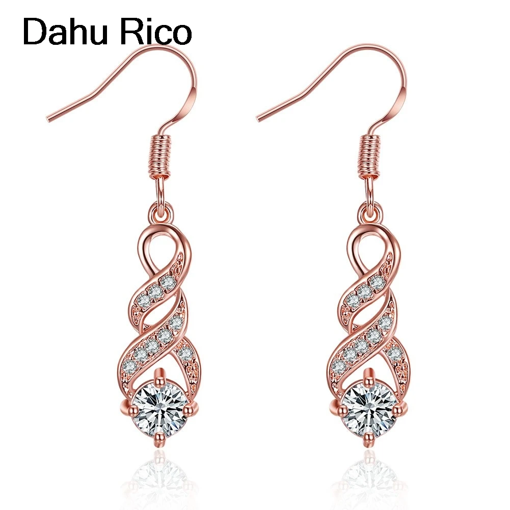 Серьги с австрийскими кристаллами slbridal boucle d oreille корейские модные серьги в стиле