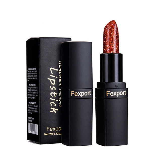 

New product diamond lipstick Korean style color tint lip stick lasting waterproof lip balm Moisturizing and easy to color
