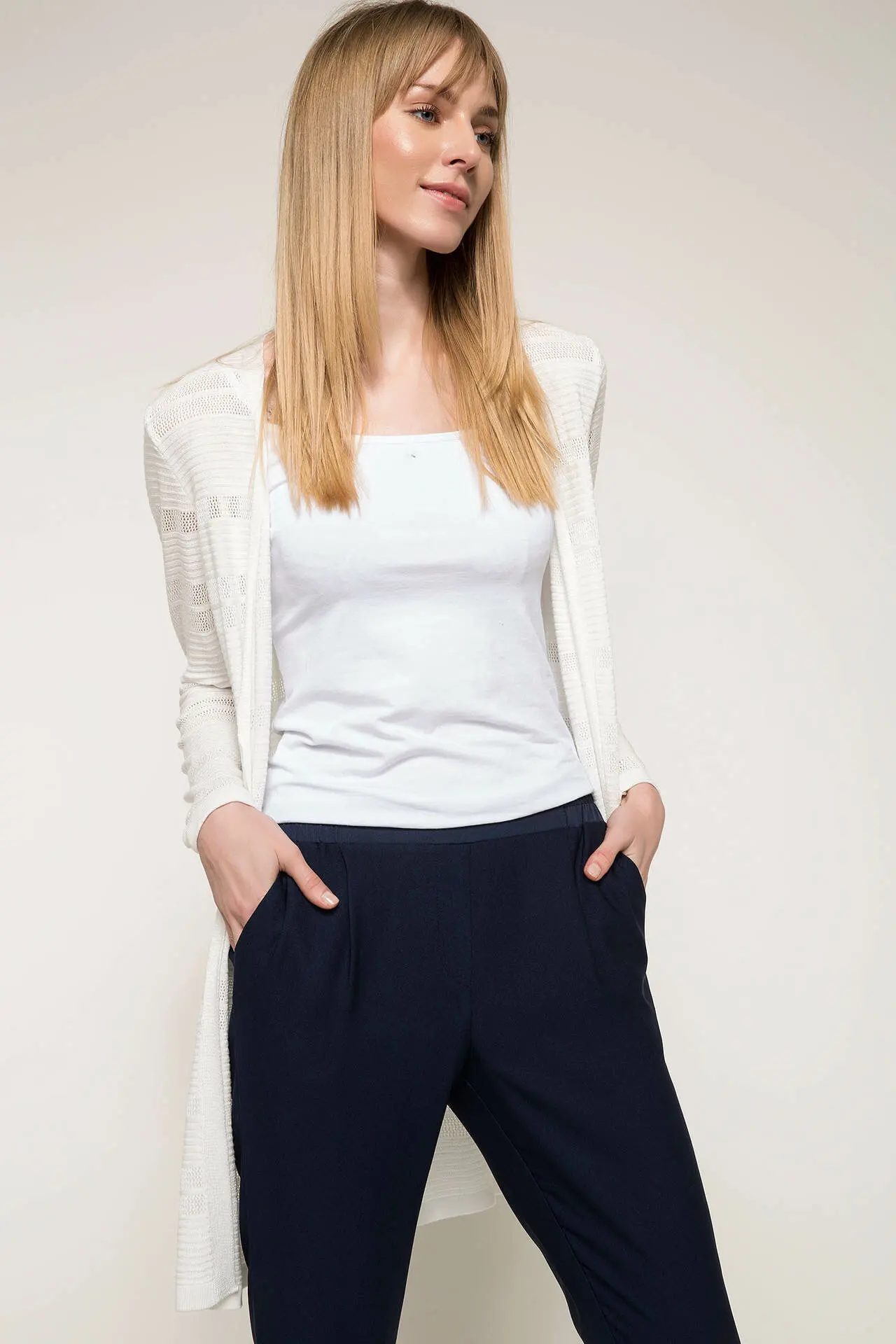 

DeFacto Woman Tricot Cardigan G8879AZ18SPER105
