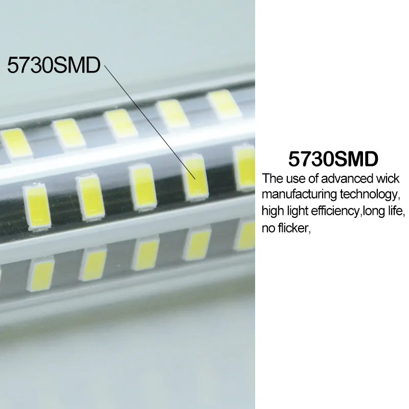 SMD5730 Lamparas R7S Led ночник 5 Вт 10 15 20 Светодиодная лампа 78 мм 118 135 190 AC 85 265 в для комнаты|led