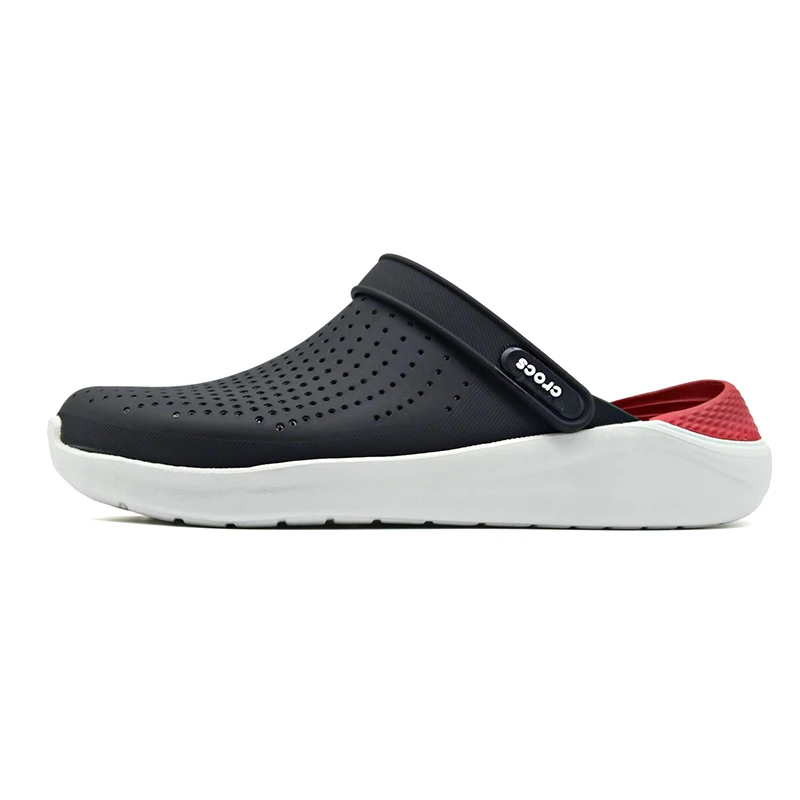 CROCS LiteRide Clog Pink Black Sports Sandals for Women Outdoor Beach Sandals Girl White Footwear Quick Dry Crocs-shoes CROCS LiteRide Clog Pink Black Sports Sandals for Women Outdoor Beach Sandals Girl White Footwear Quick Dry Crocs-shoes