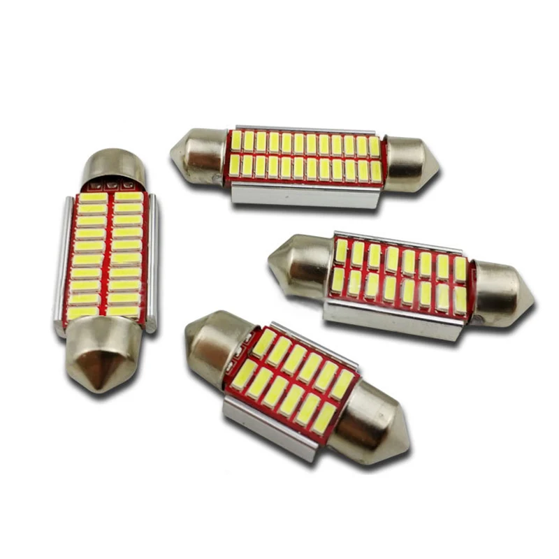 Anpro 31 мм 36 мм/39 мм/41 Светодиодная лампа C5W C10W супер яркий 4014 для SMD стайлинга