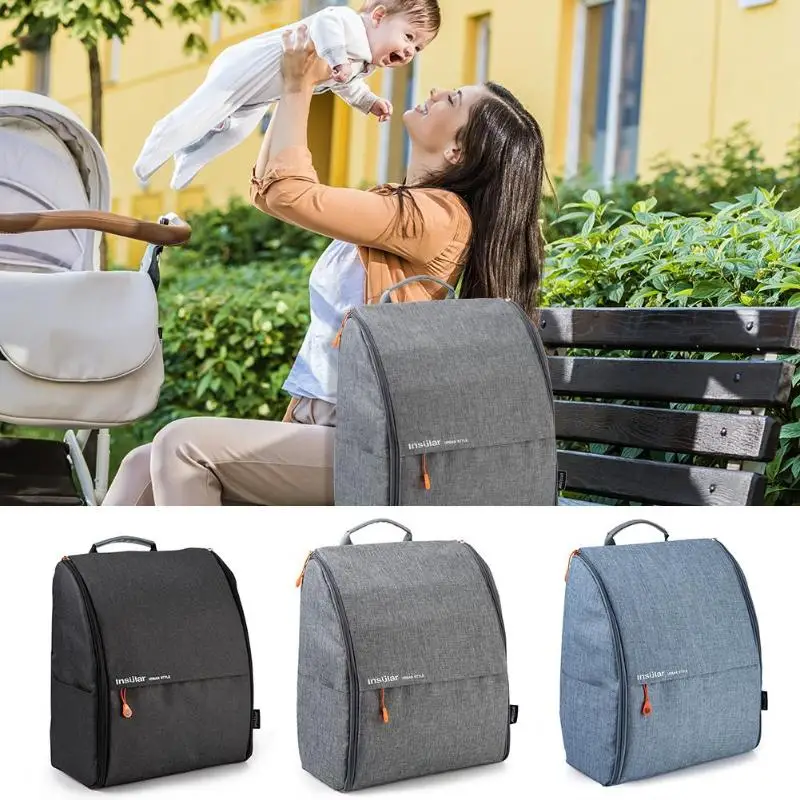 

Fashion Mummy Maternity Bag Set Multi-function Diaper Bag Backpack Nappy Baby Bag with Stroller Straps for Baby Care