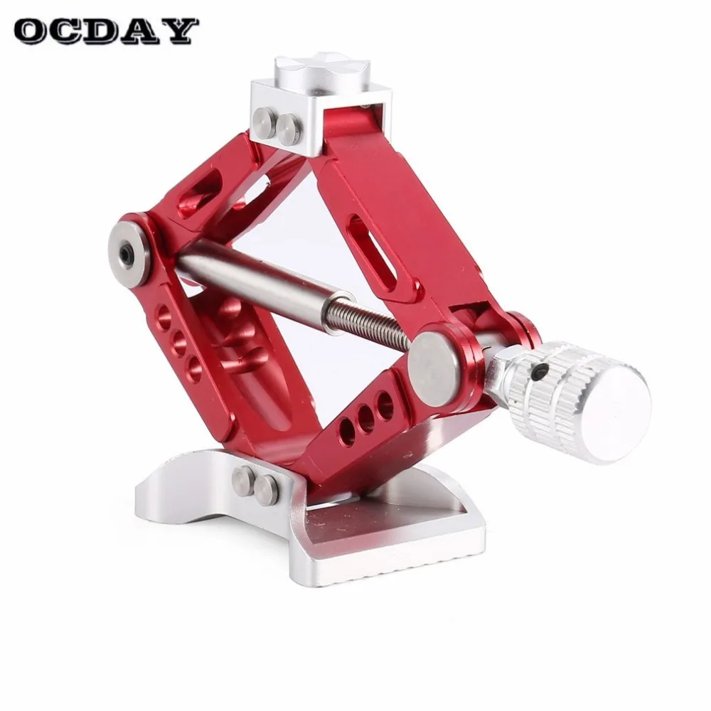 

6 Ton Aluminum Alloy Metal Adjustable Jack Stand Repair Rack for 1/10 Scale Off-road Crawler RC Car RC4WD D90 SCX10 ti
