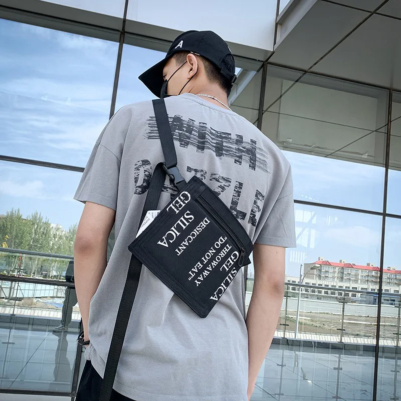 

Men Women Waist Bag Belt Fanny Pack Men Small Letter Casual Chest Bag Travel Phone Pouch Purse Street Crossbody Shoulder Bags