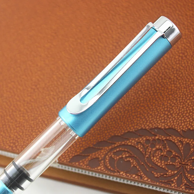 Fountain Pen Wing Sung 698 Transparent Piston Fountain Pen Demonstrator Fountain Pen