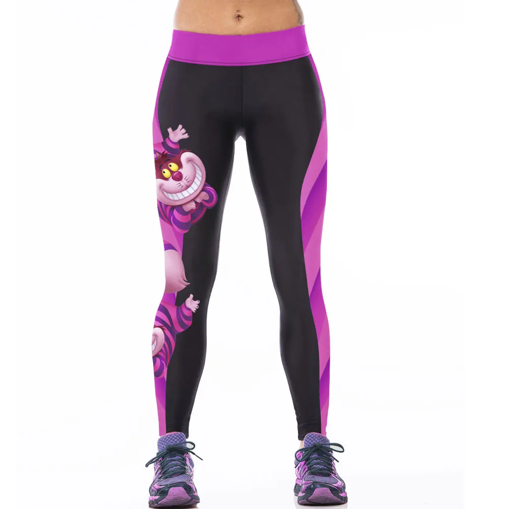 Color Block Women Leggings Sport Fitness Clothes Chic