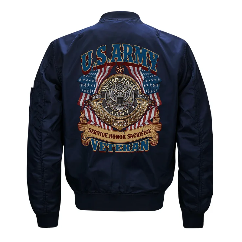 

Band Clothing Plus Size Bomber jacket Men Air Force One MA1 Mens Pilot Jackets Fashion Baseball Uniform Coat Jaqueta Masculina
