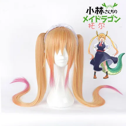 Костюм для косплея Takerlama Miss Kobayashi's Dragon Maid Thor аниме-игра на Хэллоуин парик волос |
