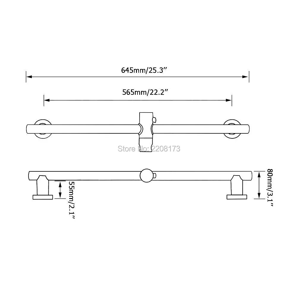 Smesiteli и акции все твердые латунные хромированные или матовые черные направляющие бар+ ручной кронштейн для душа регулируемый по высоте