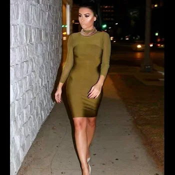 

women sexy dress blue summer long sleeve transparent dresses bandage black friday mesh see through knitted girl party dresses