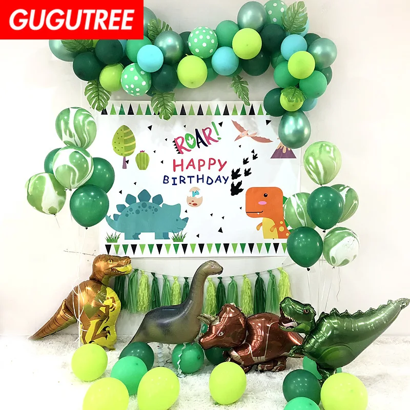 

Decoration Dinosaur Foil Balloons 10 Pieces Wedding Event Christmas Halloween Festival Birthday Party PD-107