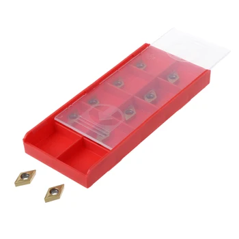 

1Set Hard Alloy Grooving Diamond Inserts Lathe Cutter Turning Tool Parting and Grooving Tools Accessories