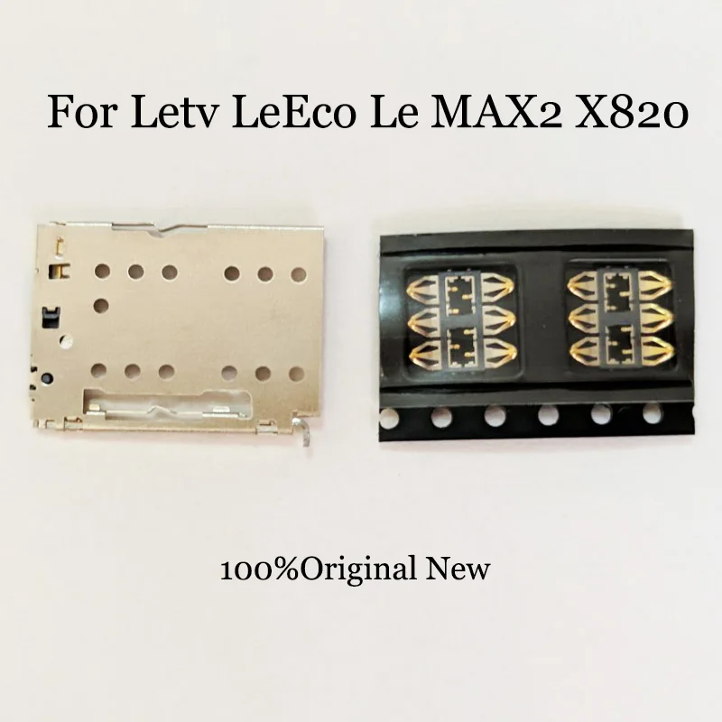 1 комплект новинка оригинал для Letv LeEco Le MAX2 X820 устройство чтения Sim-карт держатель