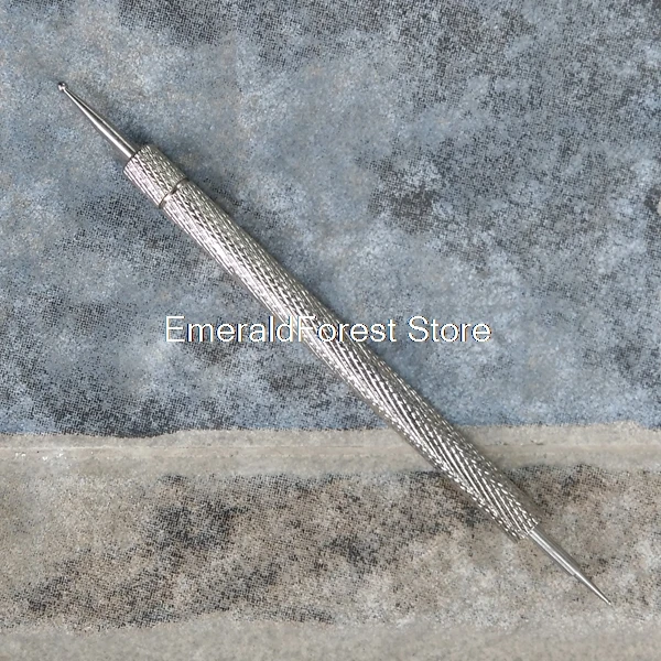 Резец для кожи ручка для дизайна ногтей в домашних условиях инструмент резец для кожи Сталь ручка для черчения резиновая ручка - Цвет: C1
