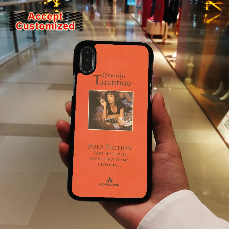 

PULP FICTION Patterned Cover Case for Samsung Galaxy S6 S7 Edge S8 S9 Plus Note 8 9 iPhone X XS Max XR 7 8 6 6S Plus 5 5S SE
