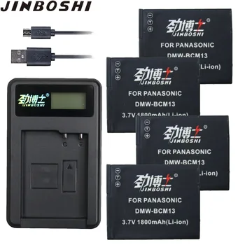 

4X DMW BCM13E DMW BCM13 DMW-BCM13E dmwbcm13 Battery+USB Charger for Panasonic Lumix DMC-TZ60 DMC-ZS27 DMC-ZS30 DMC-ZS35
