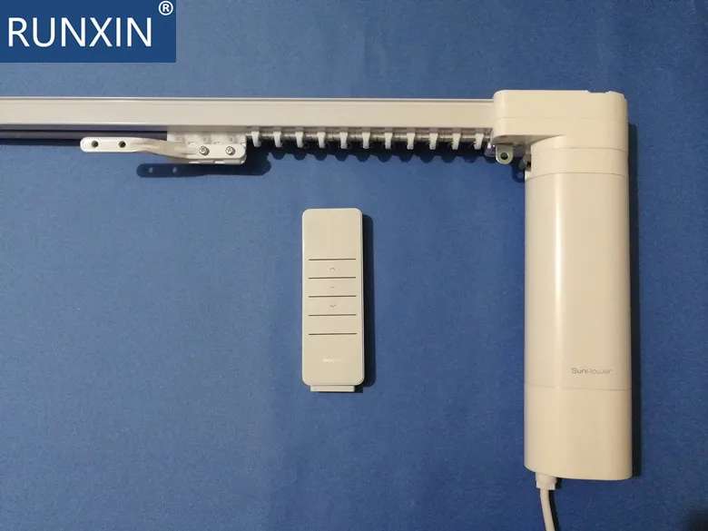 Электрический занавес, широкий 6-10 м, DOOYA мотор Sunsflower бренд, китайский Топ бренд мотора