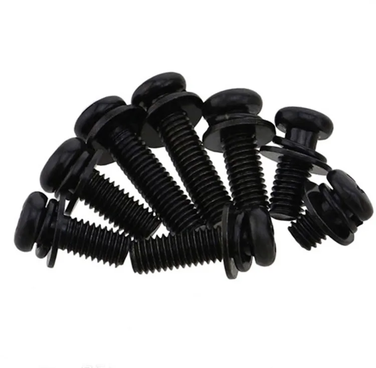 M3 Phillips Pan Head Double SEMS Screws Split Washer & Flat Washers