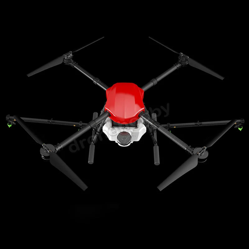 

4-axis waterproof Spray Agriculture drone frame w/10L Tank spraying system 1300mm Wheelbase Folding UAV 10KG Hexacopter