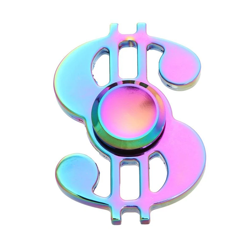 

2017 Newest US Dollar Fidget Spinner new Tri Fidget Hand Spinner EDC Tri-Spinner Batman metal Finger Toys