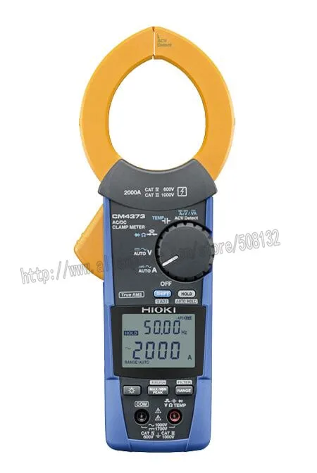 

HIOKI CM4373 AC and DC clamp meter True RMS 2000A for the Toughest Situations