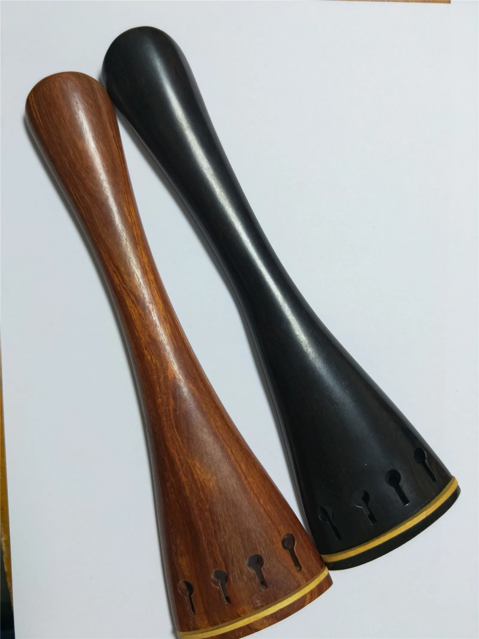 

Cello Tail Piece 4/4 Ebony Tail Piece Rose Wood Tail Piece