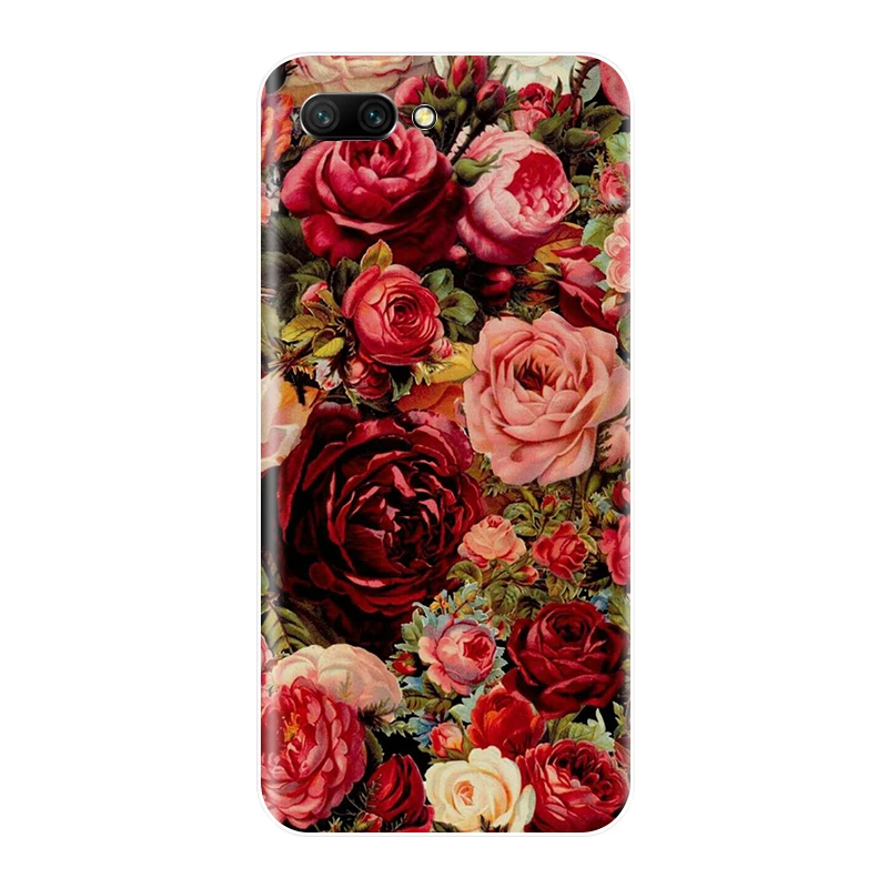 Чехол для телефона Huawei Honor 10 9 8 7 Lite Мягкий Силиконовый ТПУ чехол накладка с милым