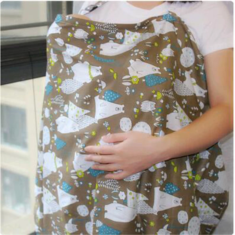 Грудное вскармливание Обложка хлопок муслин кормящих ткань для беременных фартук L большой Размеры для малышей дышащие Уход Обложка