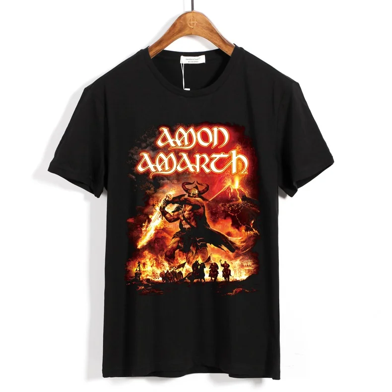 Amon Amarth Rock, брендовая рубашка, 3D, воин, фитнес, панк, Hardrock, тяжелый, Viking, металл, хлопок, винтажная рубашка, camiseta ropa