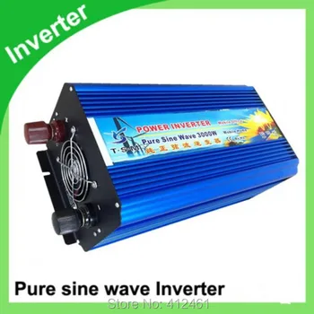 

3000W Pure Sine Wave DC TO AC Power Inverter peak 6000W DC12V to AC110V 60HZ Off Grid Power Inverter