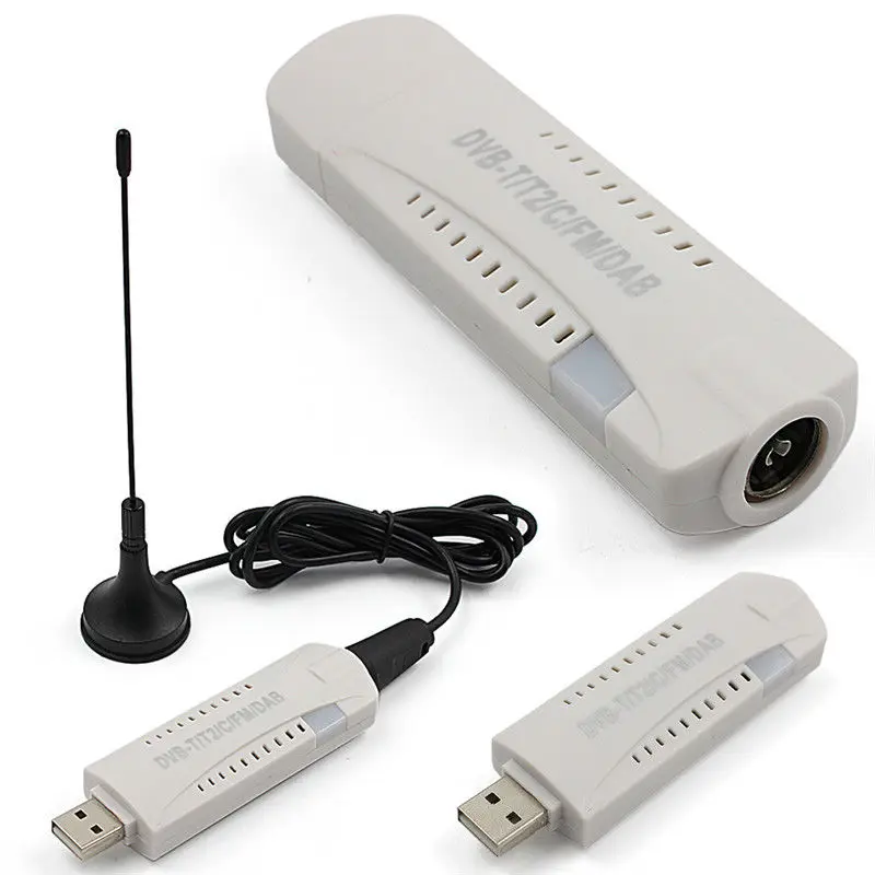 Новинка цифровой флэш приемник DVB T адаптер USB 2 0 для телевизора HD с антенной пульт