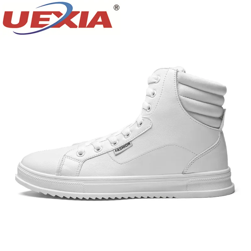 

UEXIA 2018 Men Winter Boots for Man Boot Shoes New Men's Ankle Snow Boot Adult Non Slip Rubber Casual Ankle Boots for Men Shoe